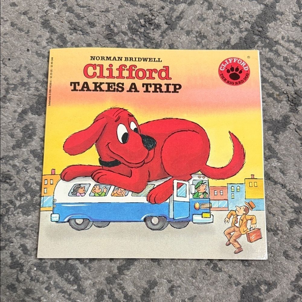 Takes a Trip Book - Red Cover